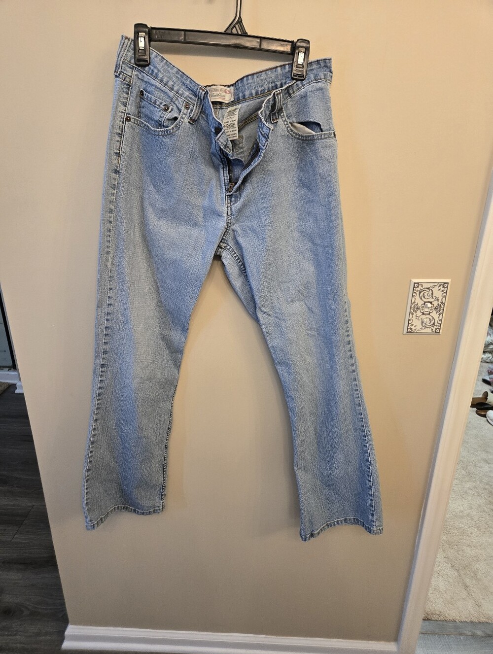 Levi Strauss Y2K Signature Light Wash Bootcut Jeans